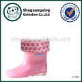 fair trade rain boots\childrens cheap rubber rain boots/ C-705